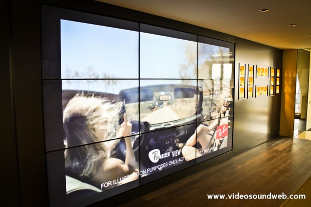 Luxottica_Paris_Videowall